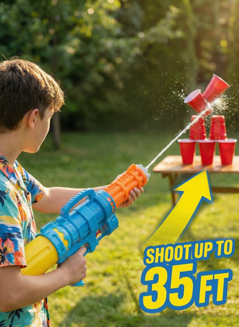 Trentor Water Gun Toy for Kids Large Tank, Long Range Blaster 40 Cm - Image 3